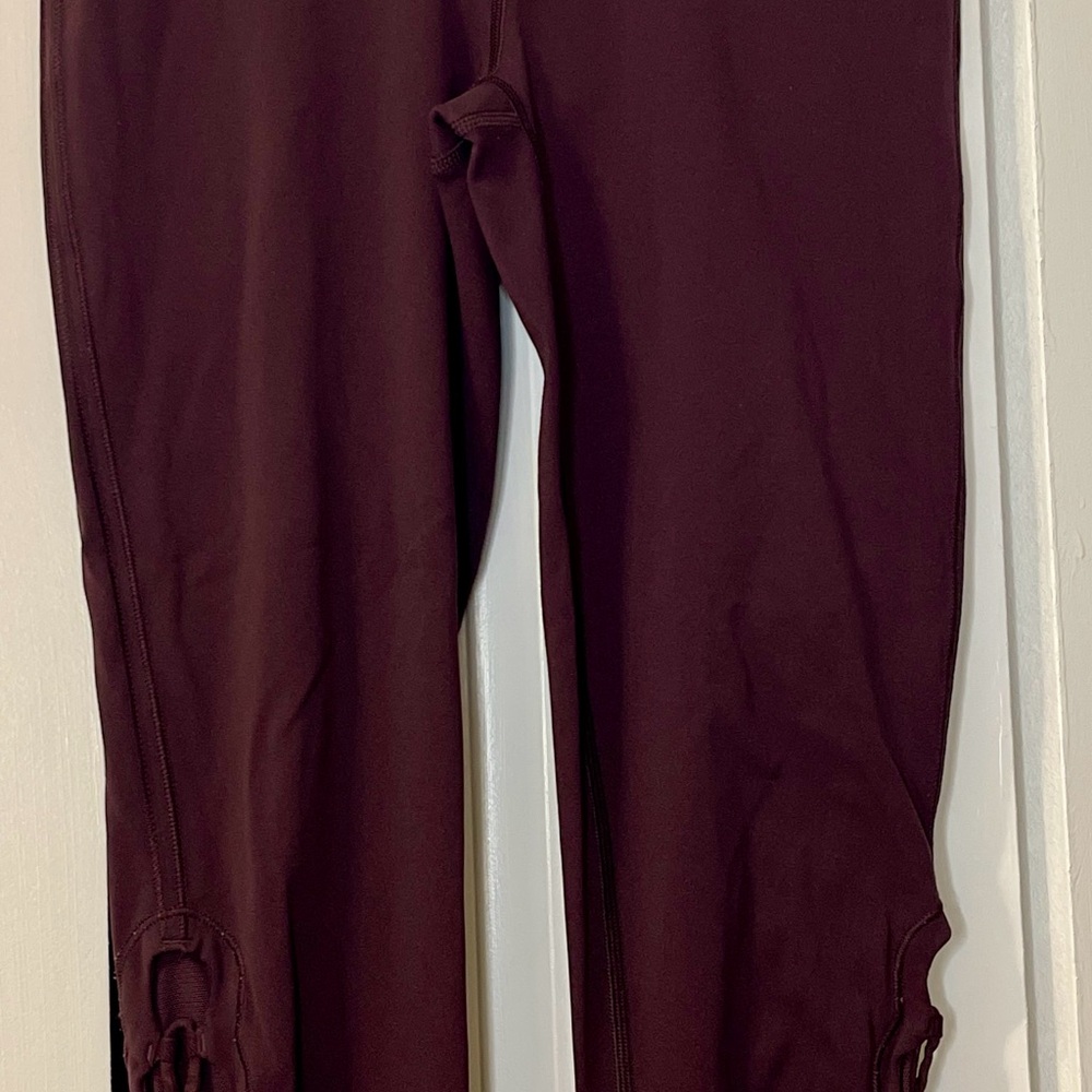 lululemon athletica Burgundy Leggings